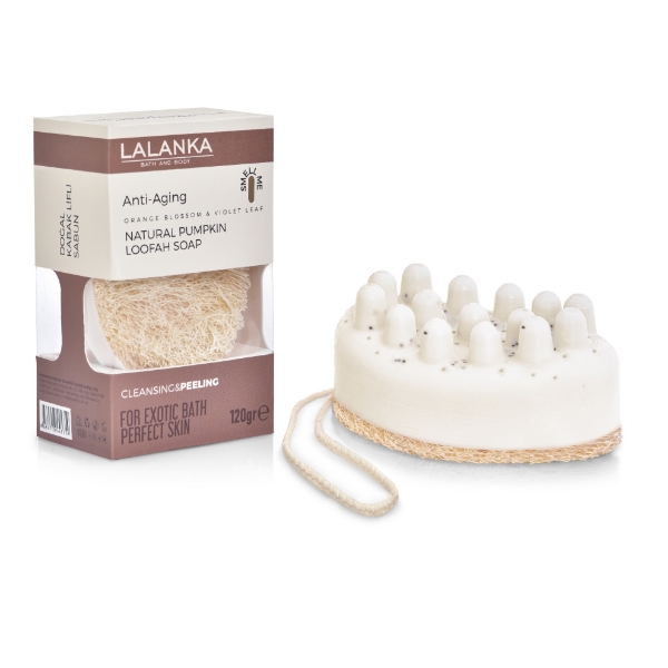 Doğal Kabak Lif Sabun "Yaşlanma Karşıtı" resmi